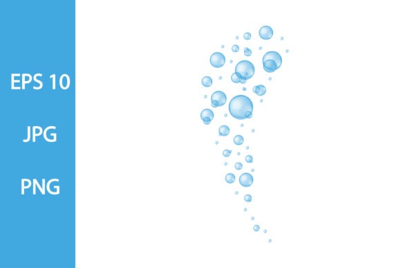 Download Blue Water Bubbles PNG JPG - Water Collection