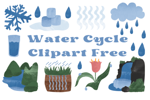 Download Water Cycle Clipart Free - Water Collection