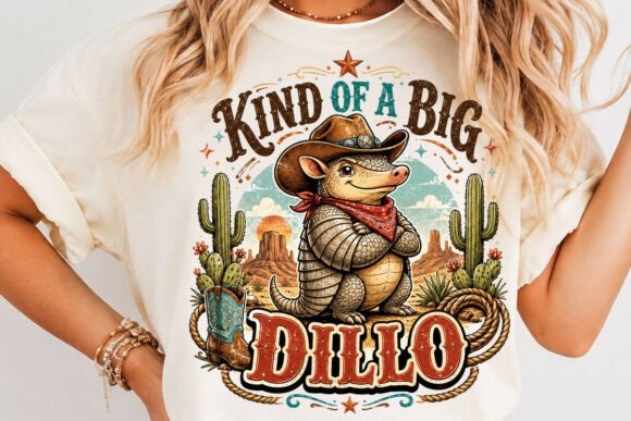 Download Kind of a Big Dillo Western Sublimation - Premium Bundle