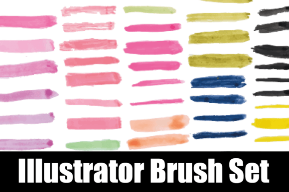 Download Watercolor Illustrator Brush Set - Water Collection