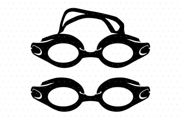 Download Swimming Goggles SVG - Swimming Collection