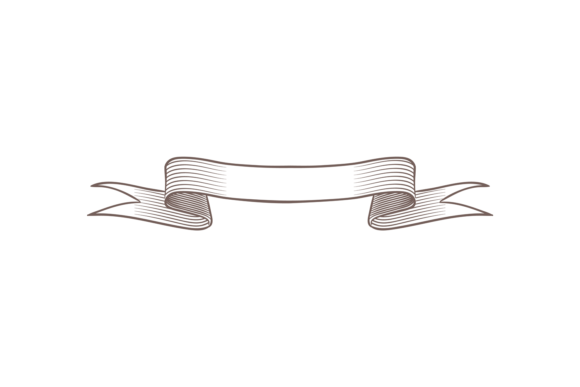 Download Hand Drawn Ribbon. Curved Ribbon in Sket - Hand Collection