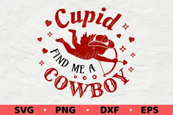 Download Cupid Find Me a Cowboy, Valentine’s Day - Premium Resources