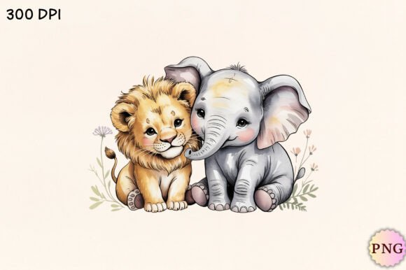 Download Jungle Animal Clipart,Baby Safari PNG - Animal Collection